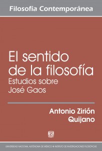 EL SENTIDO DE LA FILOSOFIA 484U CURVAS