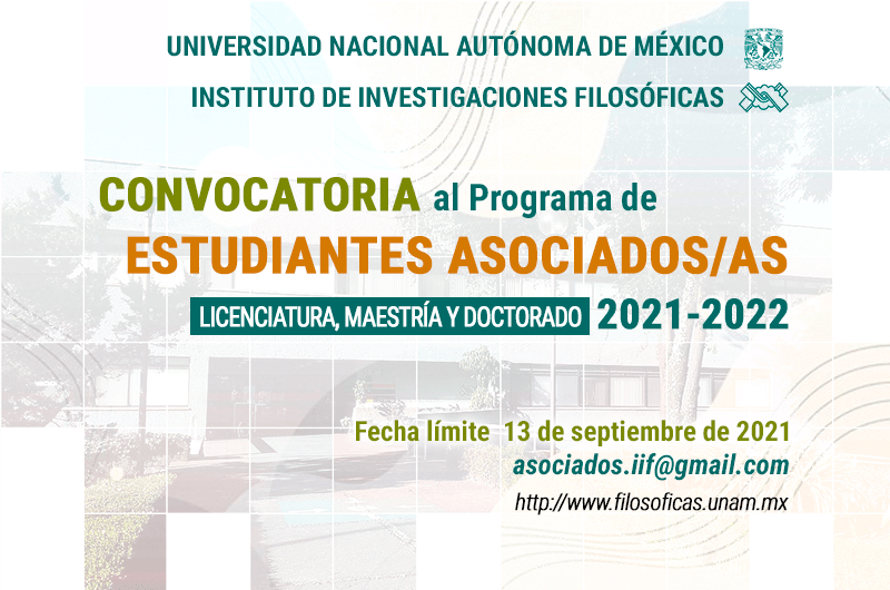 Convocatoria al Programa de Estudiantes Asociados/as 2021-2022