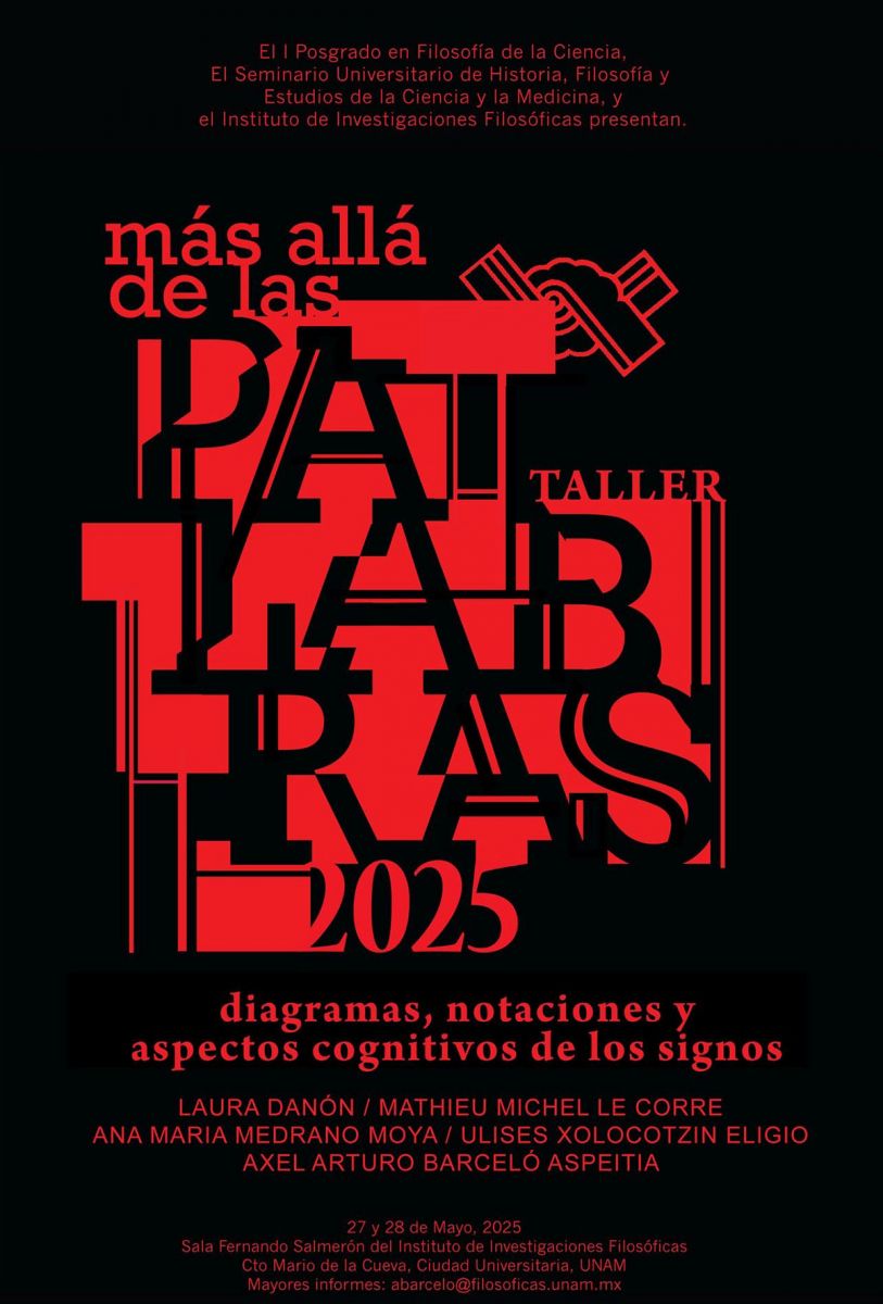 Taller  Más allá de las palabras.  Diagramas, notaciones y aspectos visuales de los signos