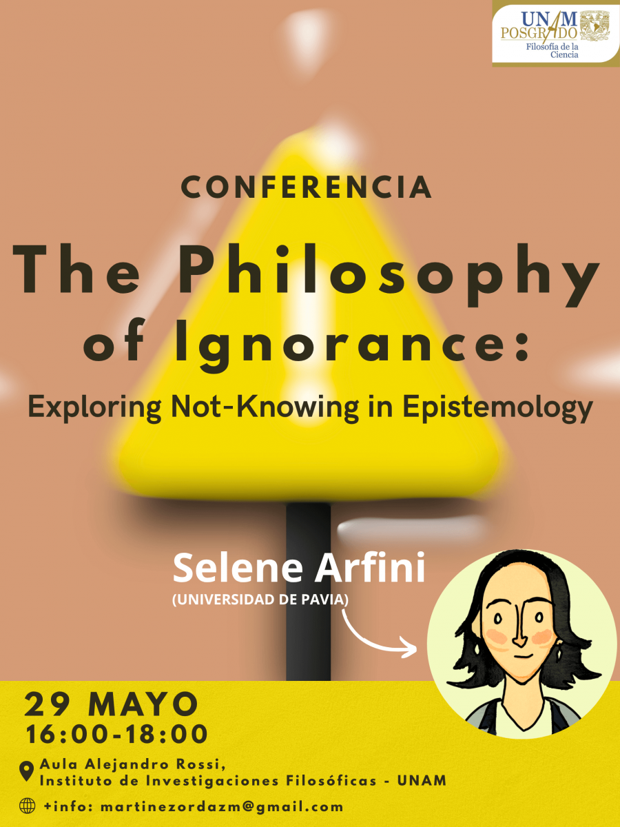 Conferencia The Philosophy of Ignorance: Exploring Not-Knowing in Epistemology