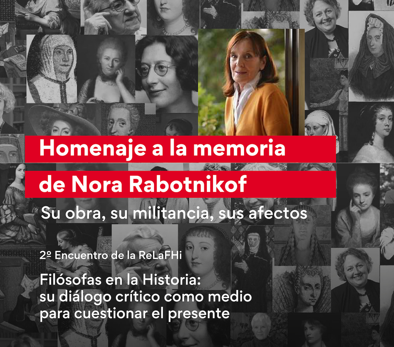 Homenaje a la memoria de Nora Rabotnikof Su obra, su militancia, sus afectos