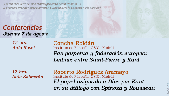 Paz perpetua y federación europea: Leibniz entre Saint-Pierre y Kant, El papel asignado a Dios por Kant en su diálogo con Spinoza y Rousseau