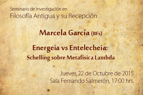 Energeia vs Entelecheia: Schelling sobre Metafísica Lambda