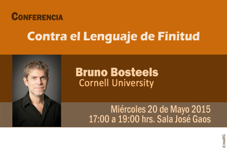 Bruno Bosteels Cornell University Contra el Lenguaje de Finitud 