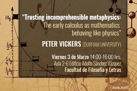 Trusting incomprehensible metaphysics: The early calculus as mathematics behaving like physics, PETER VICKERS (DURHAM UNIVERSITY)