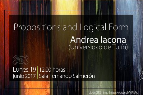 Propositions and Logical Form-Andrea Iacona (Universidad de Turín)