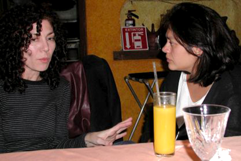Liza Skidelsky  y Maite, 2001